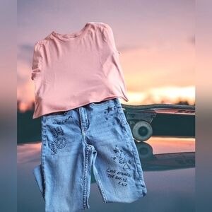 H&M Divided Top & Jean Set